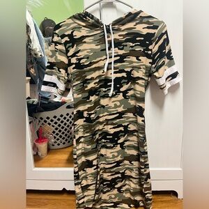 dress with hoodie from No Comment size S